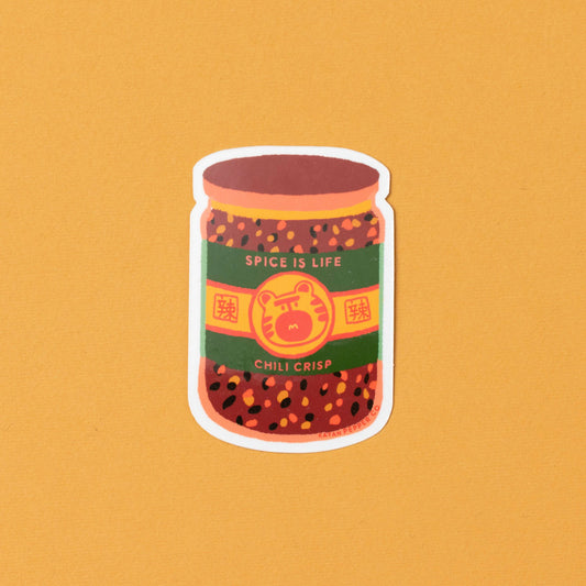 Chili Crisp - Vinyl Sticker