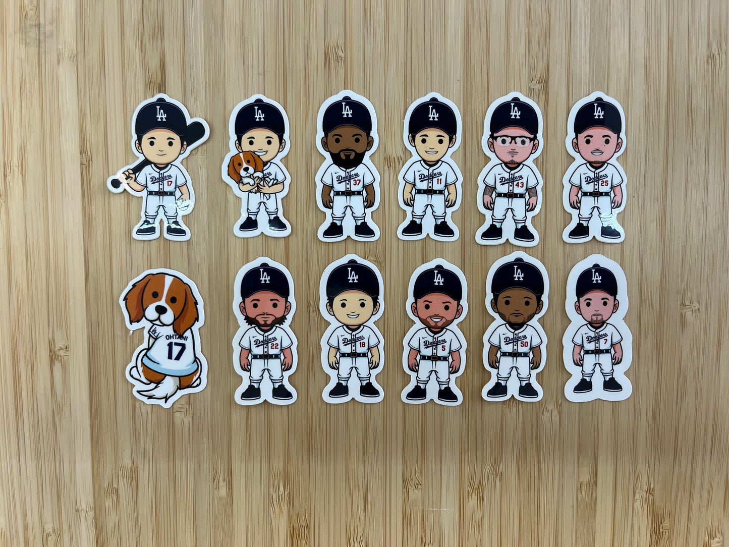Dodgers Stickers by DesignsbySetsumi