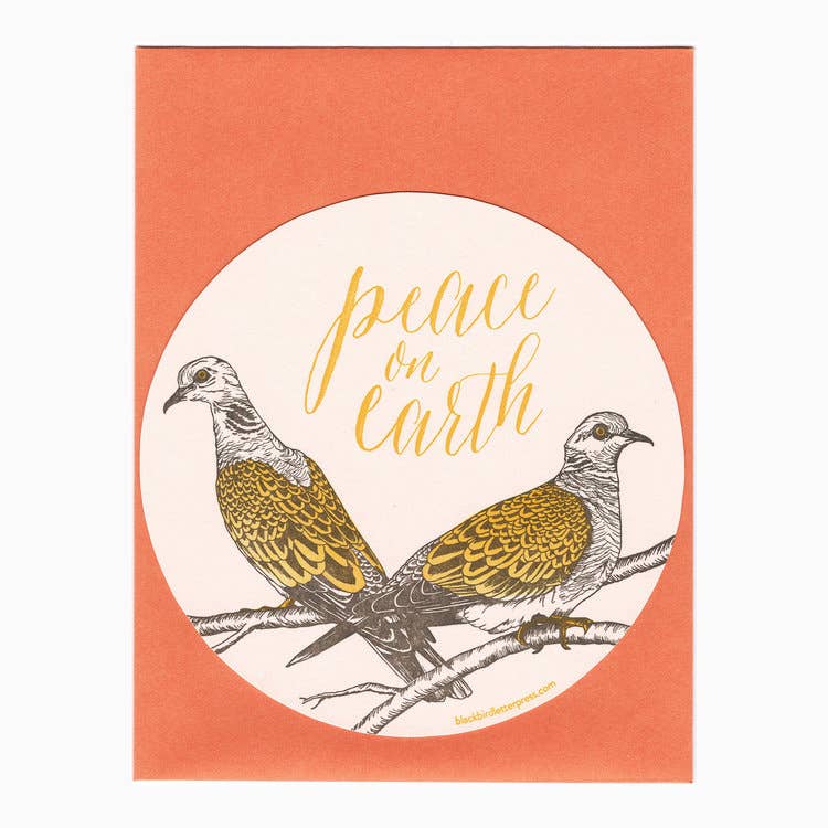 Peace on Earth Circle Card