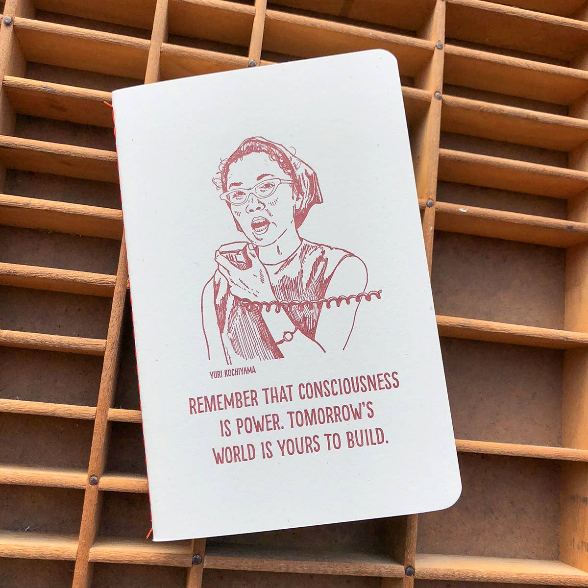 Yuri Kochiyama notebook