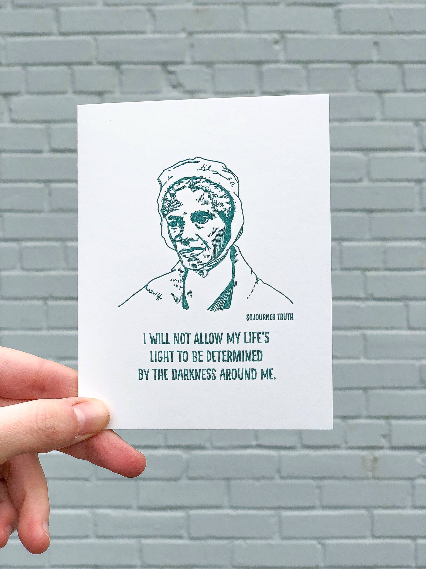 Sojourner Truth card