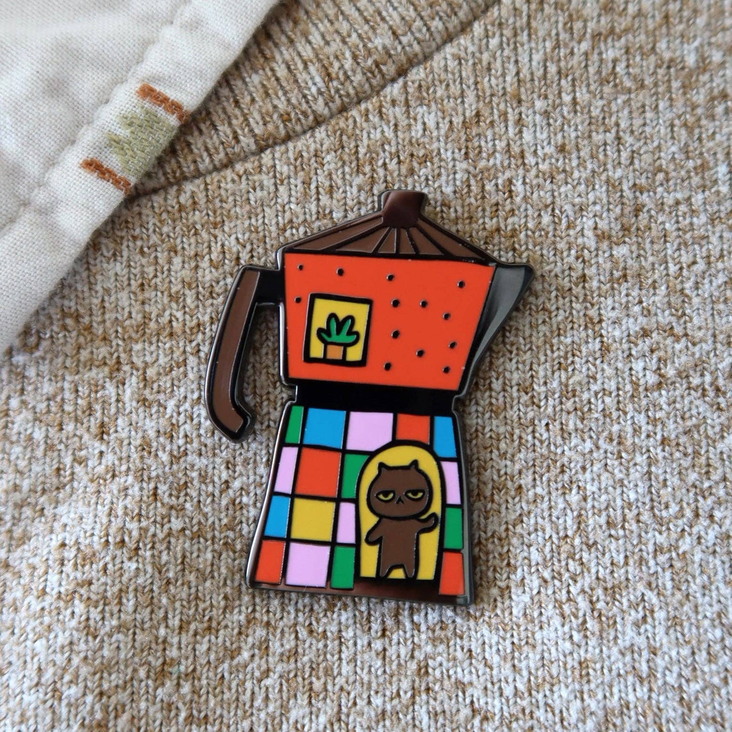 Mocha Mocha - Enamel Pin