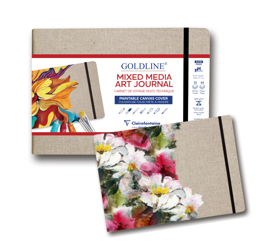 Clairefontaine Goldline Mixed Media Art Journal