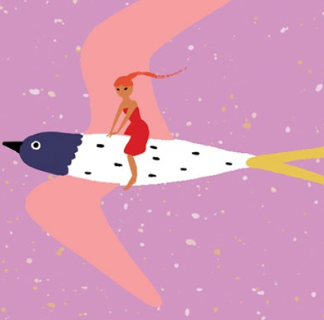 FLYING HIGH - Thank You Card