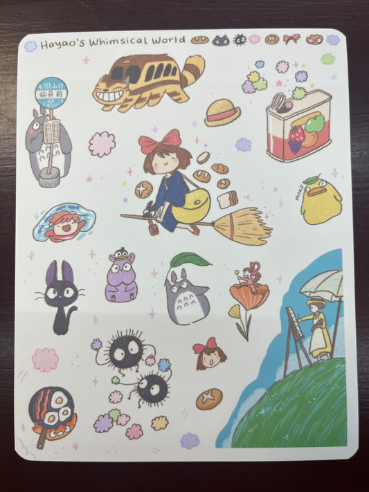 Hayao's Whimsical World by Audrey Okeya