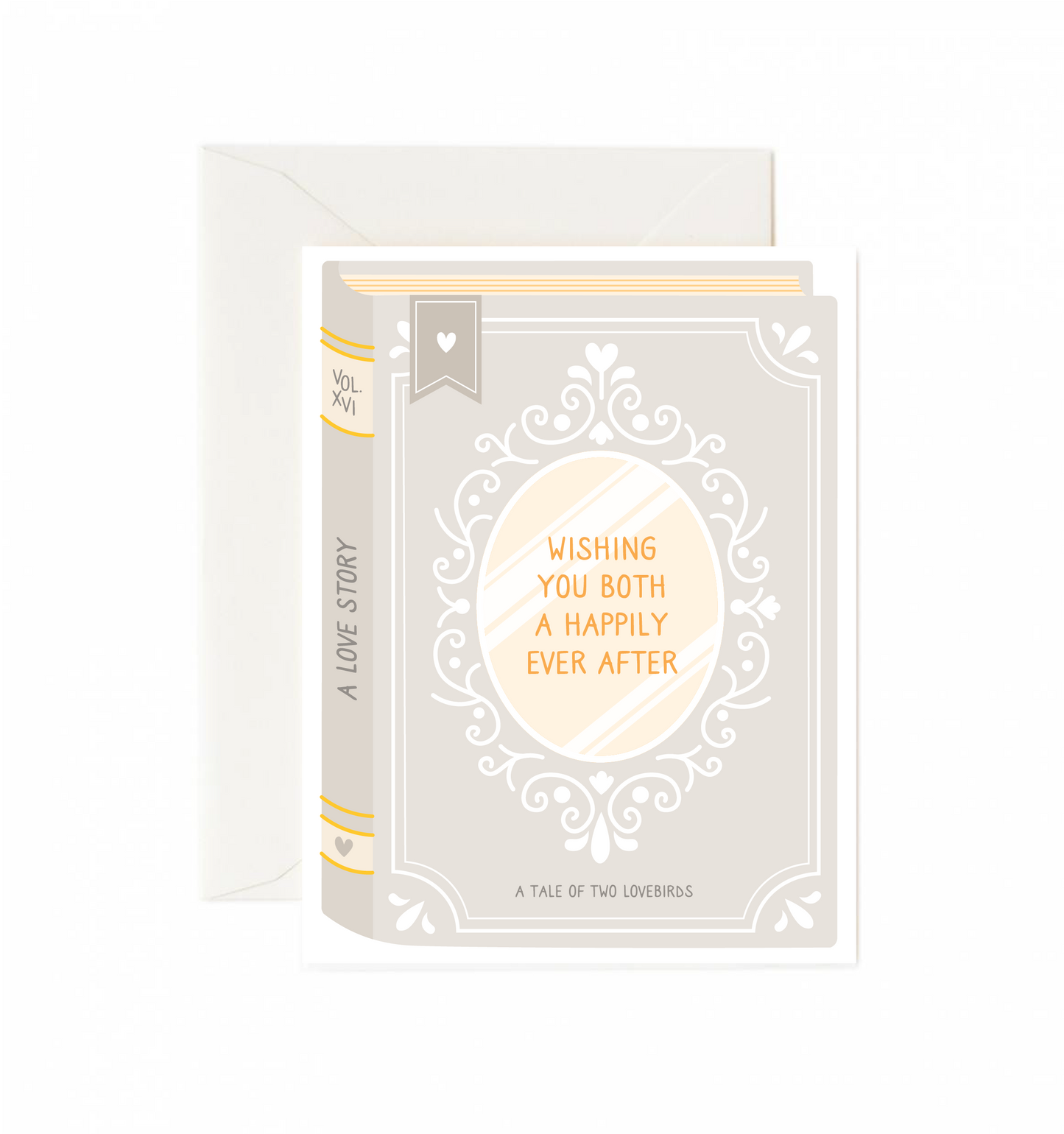 Wishing You Both a Happily Ever After Greeting Card