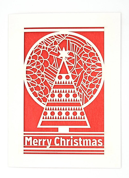 Merry Christmas - Tree and Moon