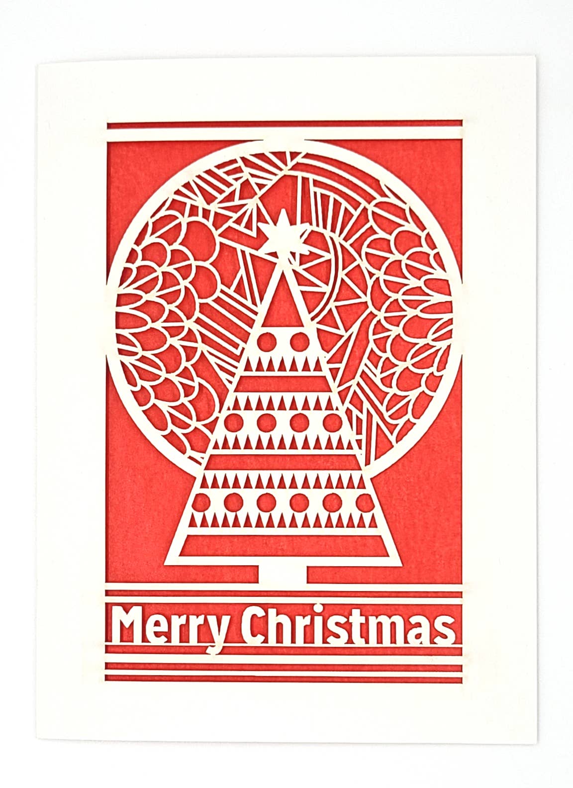 Merry Christmas - Tree and Moon