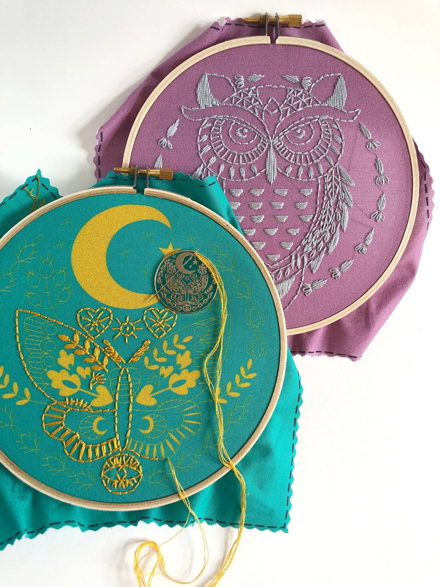 Lunar Moth Needle Minder