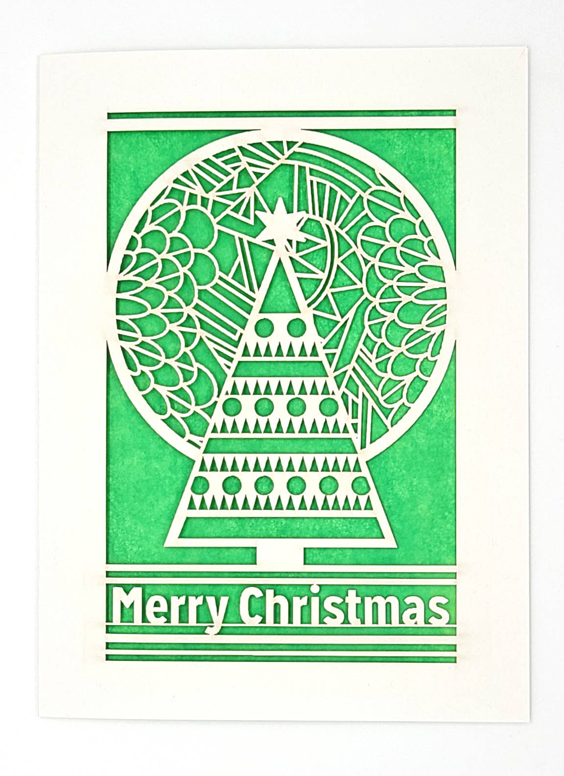Merry Christmas - Tree and Moon