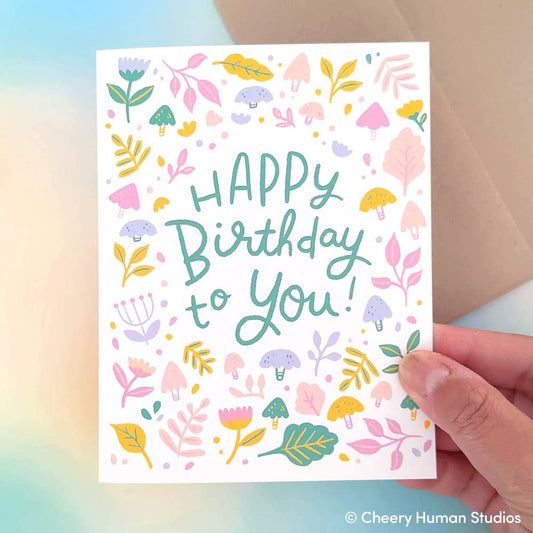 Happy Birthday to You Flowers | Birthday Greeting Card
