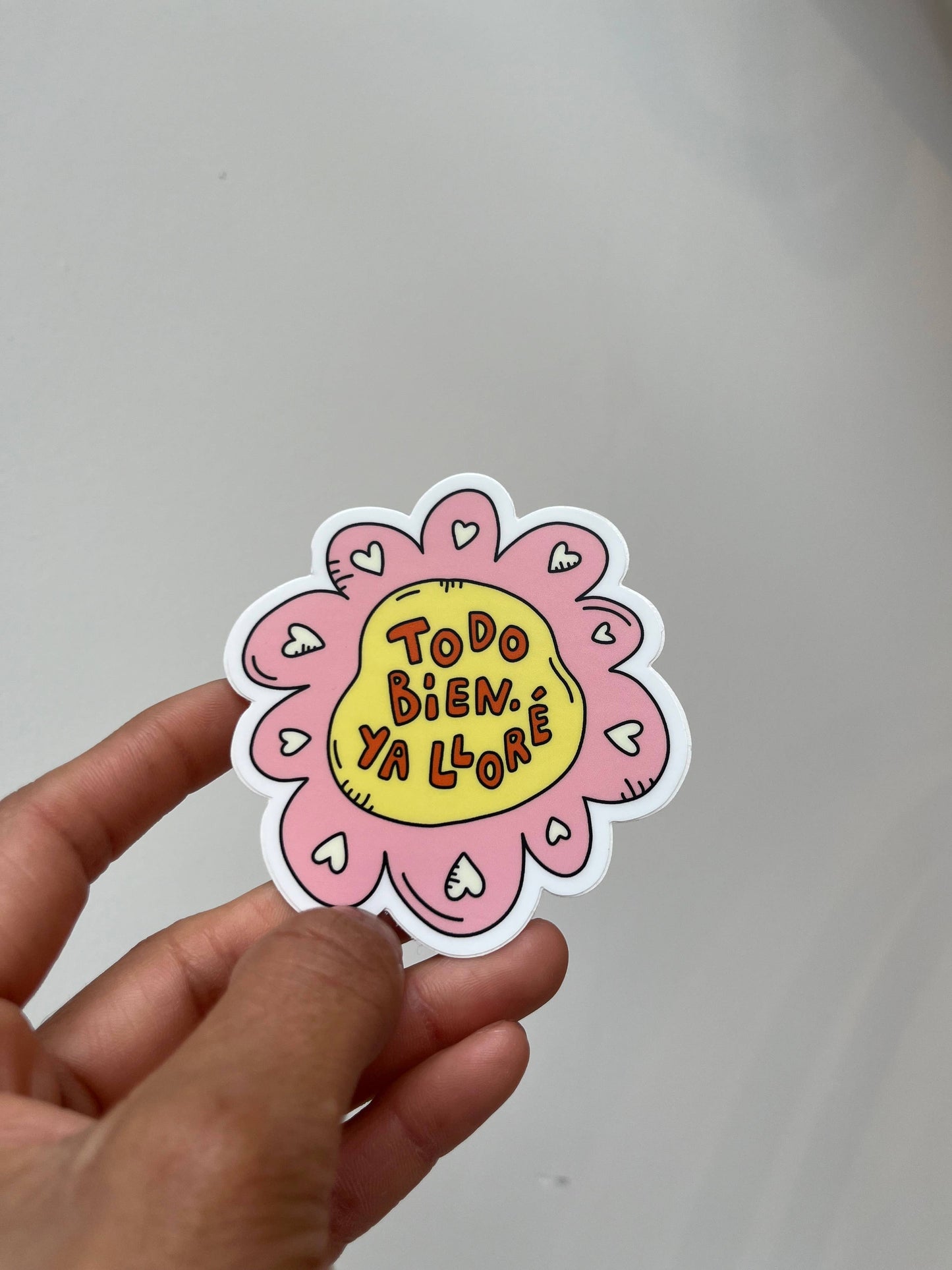Todo Bien Flower Sticker