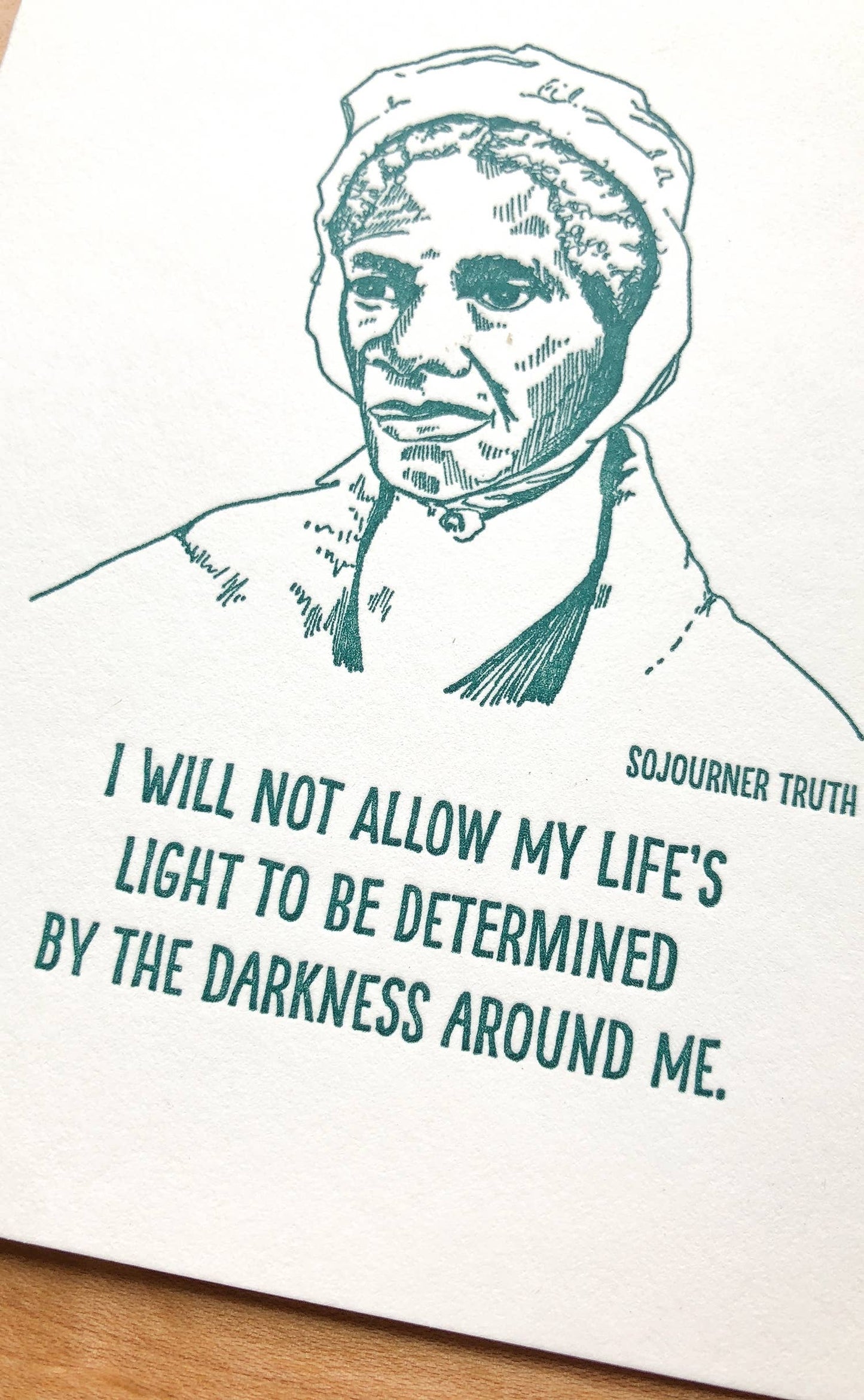 Sojourner Truth card
