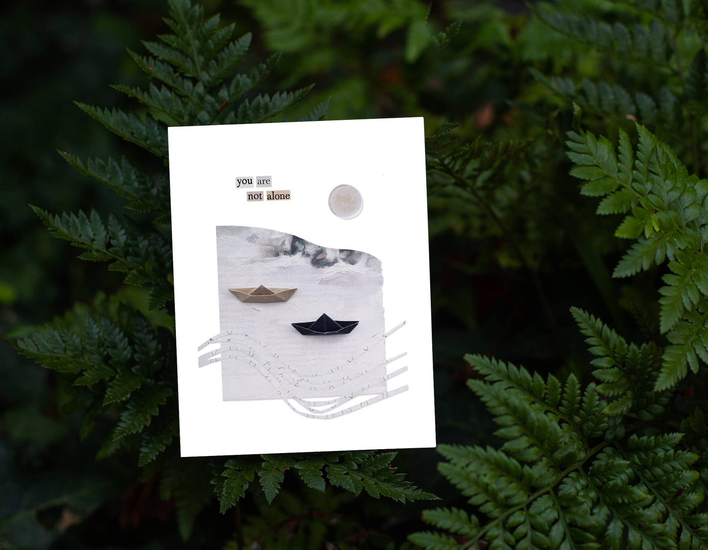 You Are Not Alone | Thinking of You Comfort Collage Card