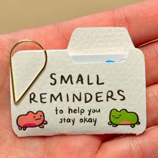 Small Reminders Mini Prints or Stickers <3