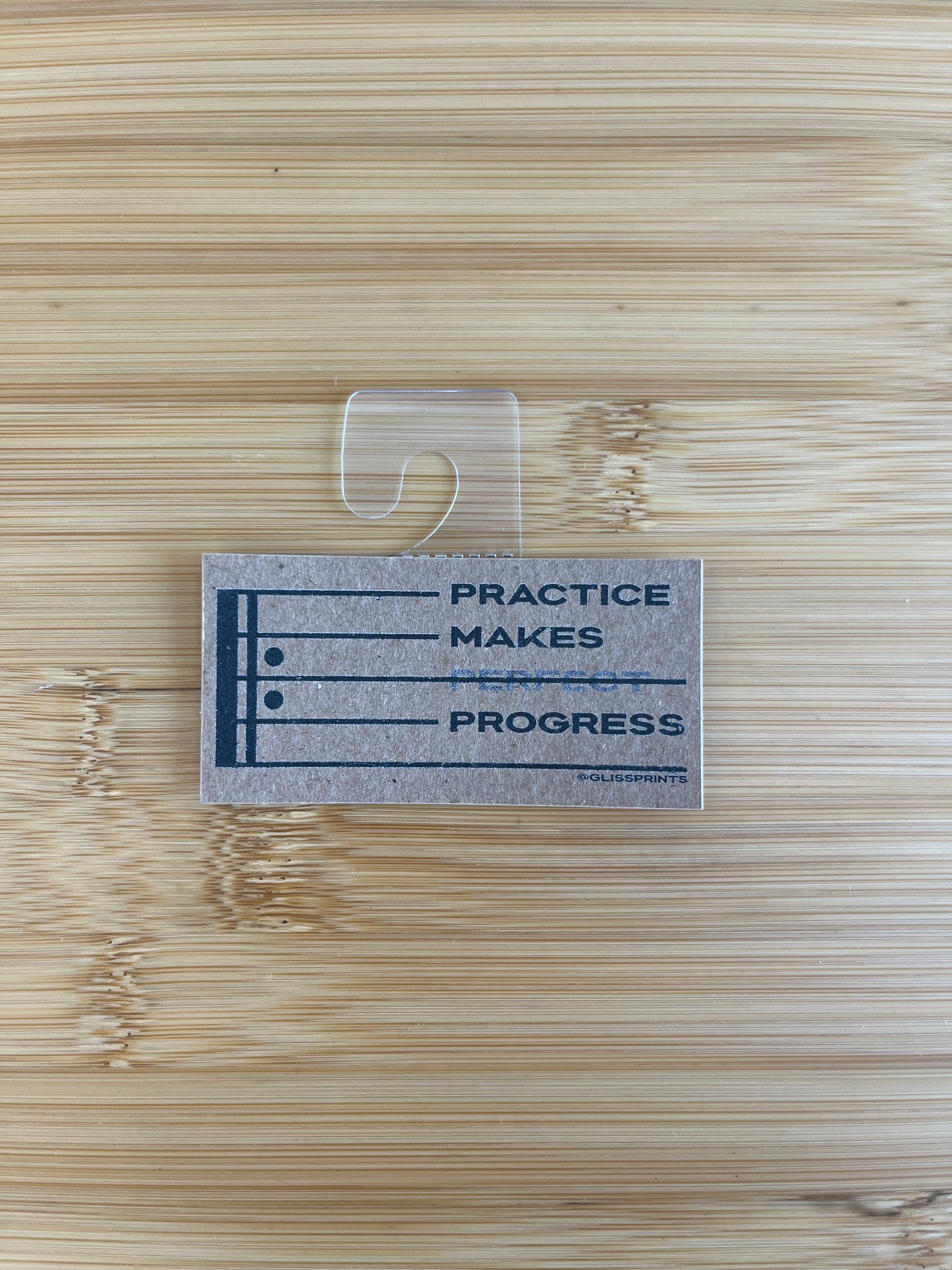 Practice Makes Progress Sticker