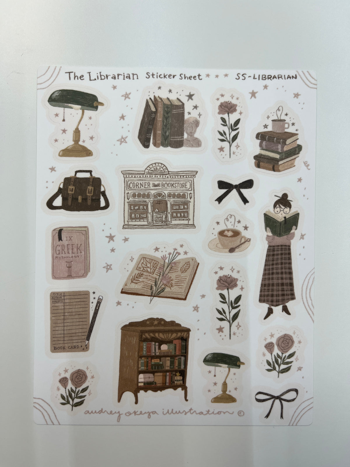 The Librarian Sticker Sheet