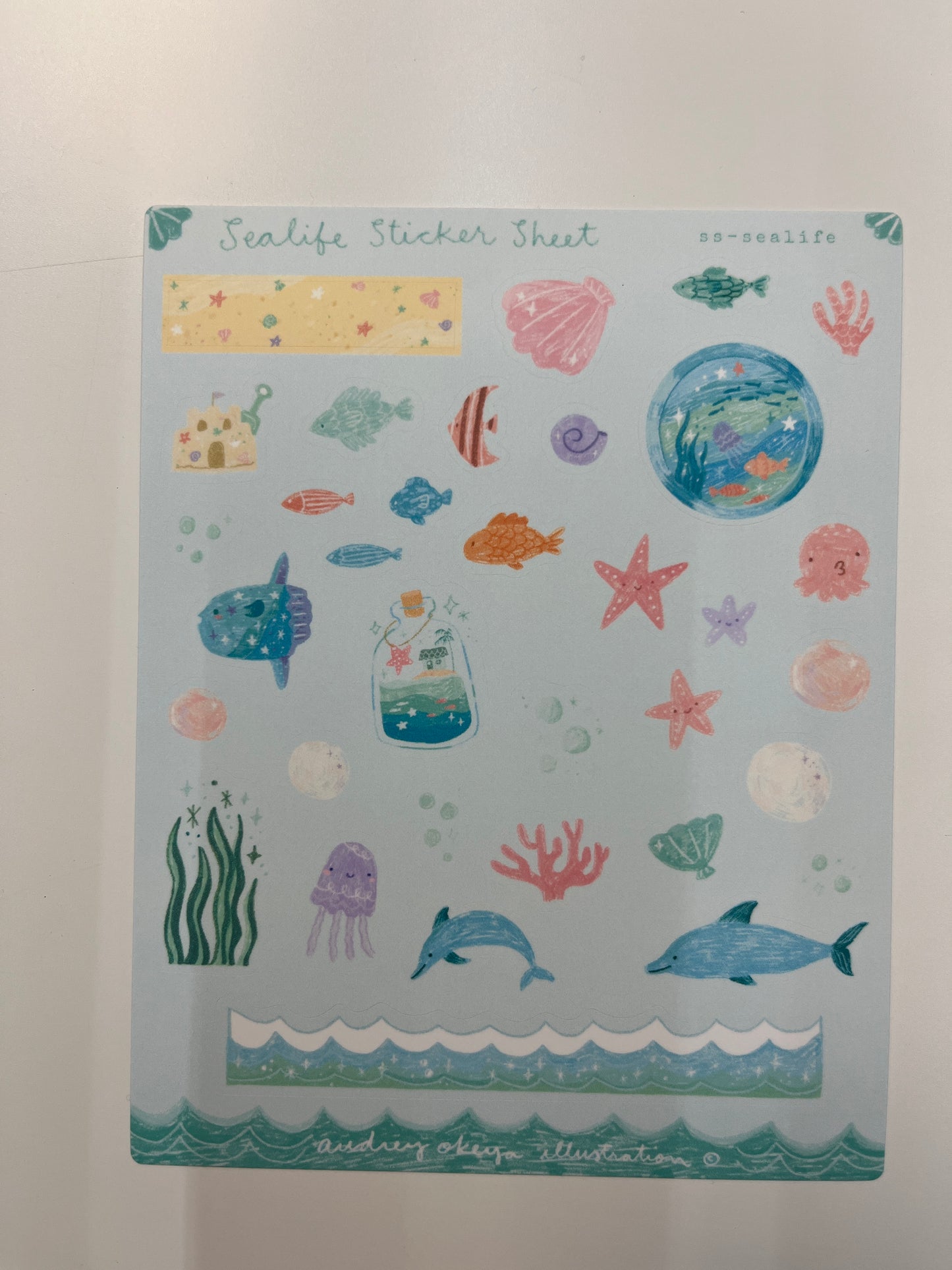 Sealife Sticker Sheet