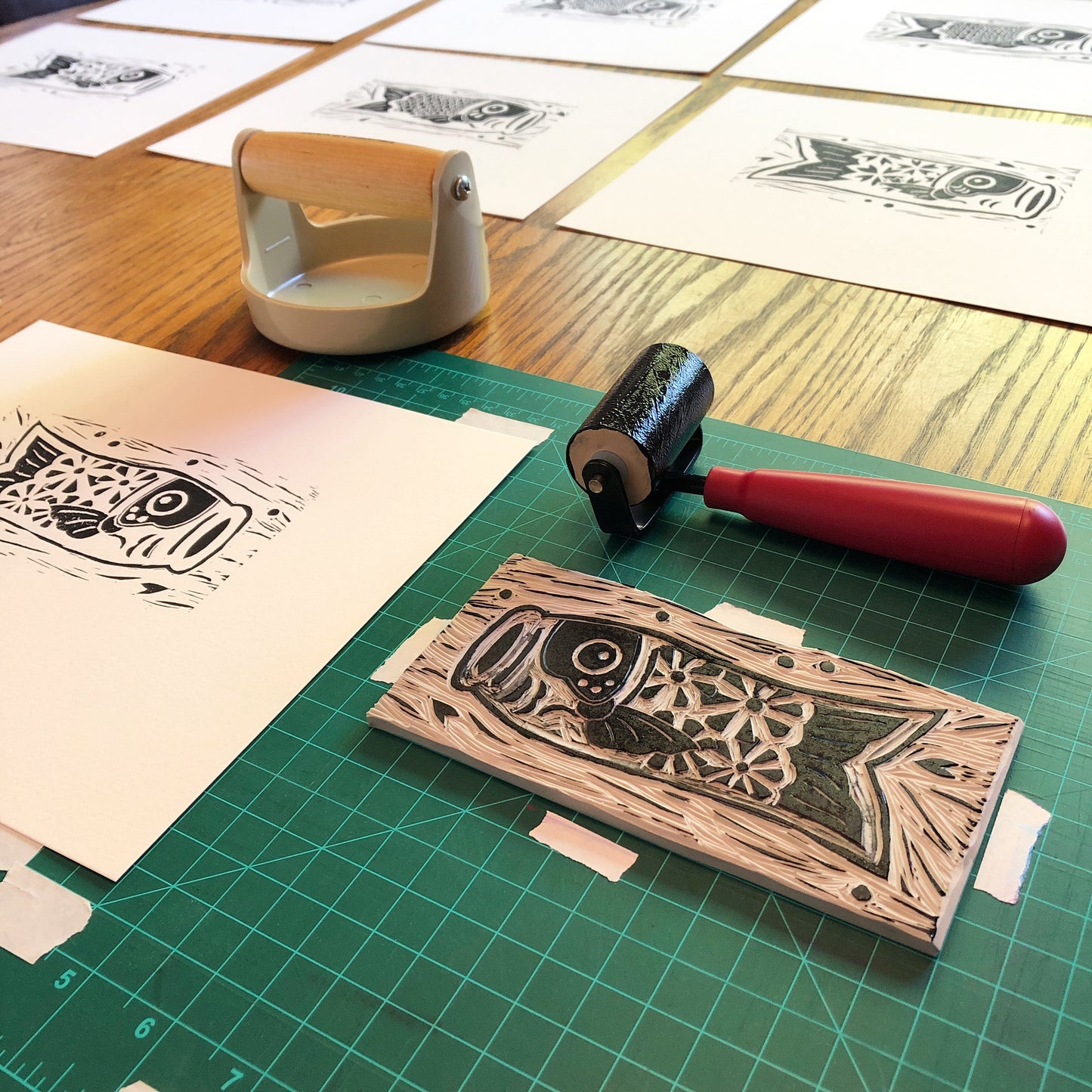 Block Printing 2.0: Learn to Print with Block Printing Ink - 7/26