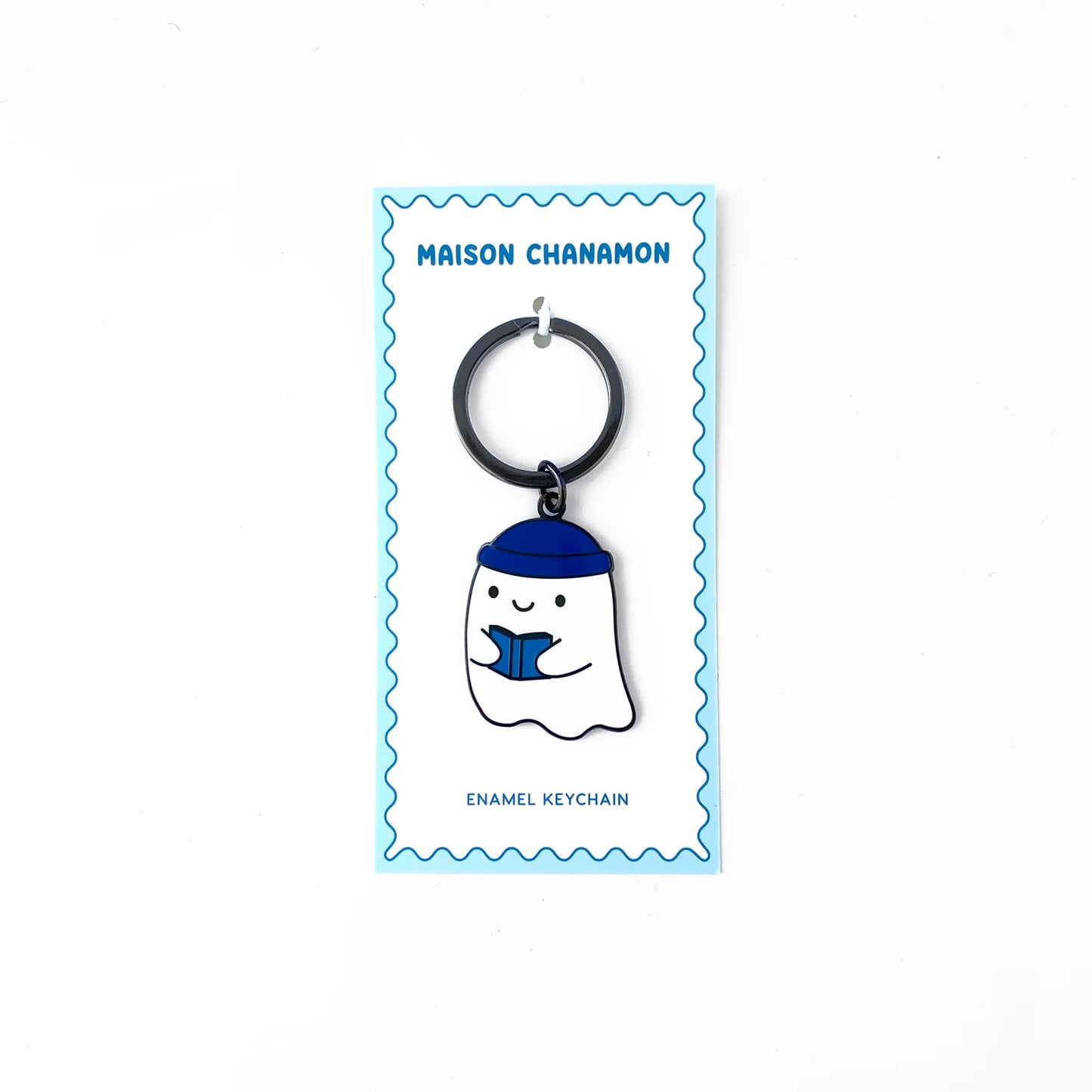Reading Ghost Keychain