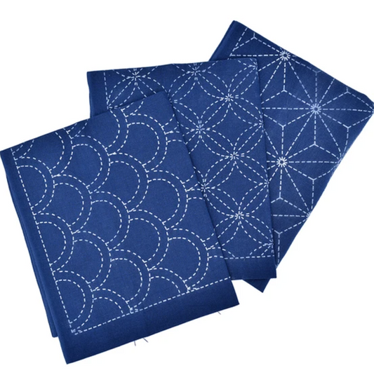 NASKA Sashiko Cloth - Indigo