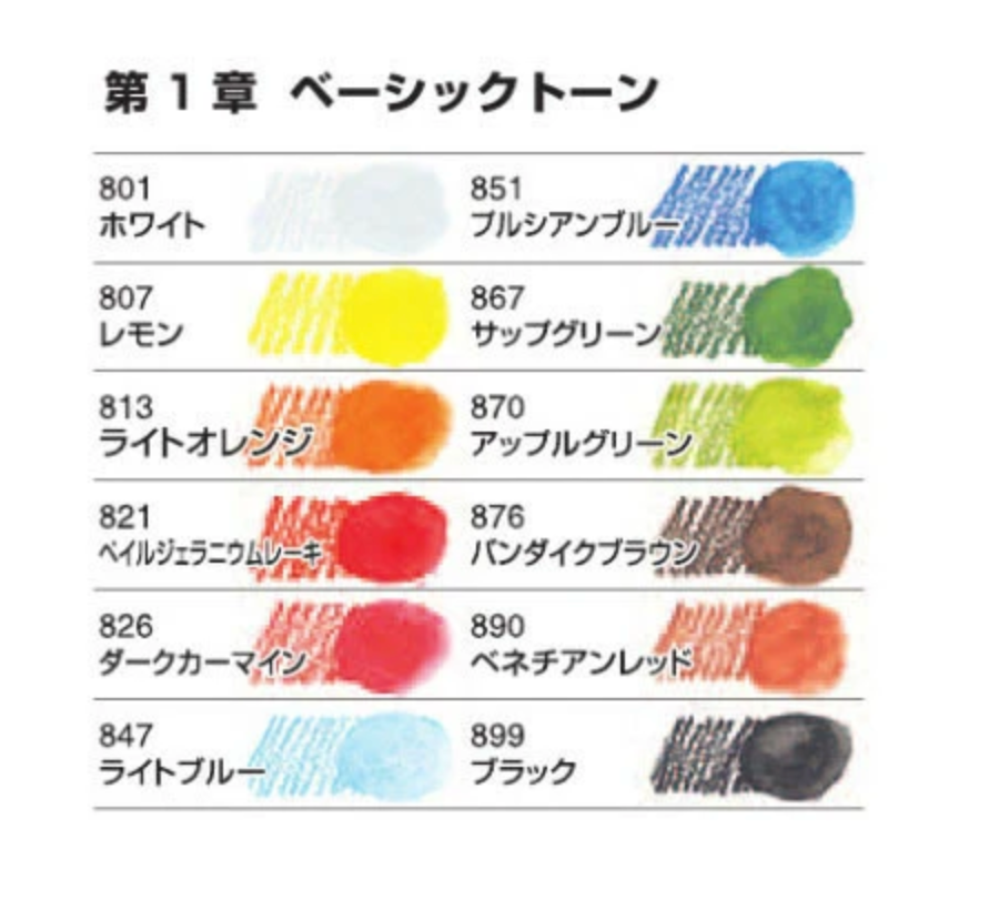 Colored Pencils - Compact 12-colors