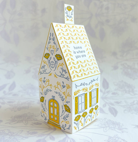 Home is where you are 3D house card