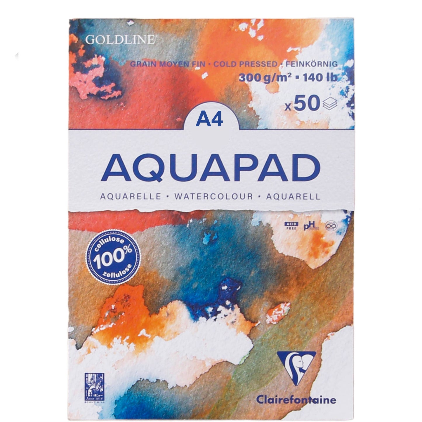 Clairefontaine™ AquaPad Watercolor Paper - Two Sizes