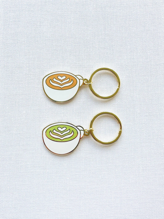 Matcha Latte Keychain
