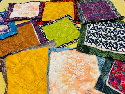 Handquilting: Building Shapes and Texture Through Stitching - 11/6