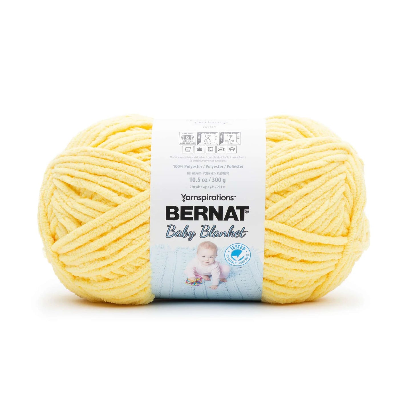 Bernat Baby Blanket Superbulky - Buttercup