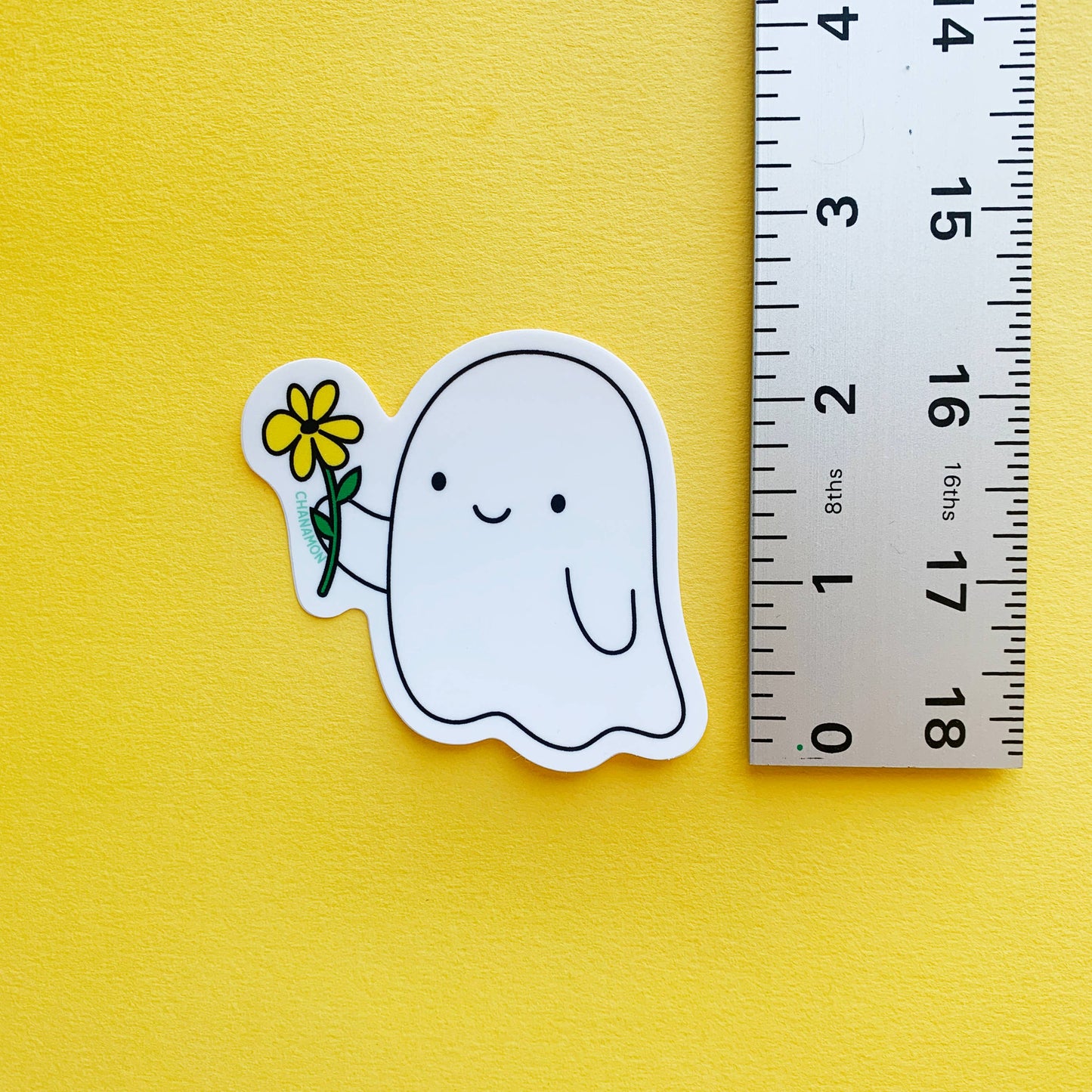 Reading Ghost Sticker