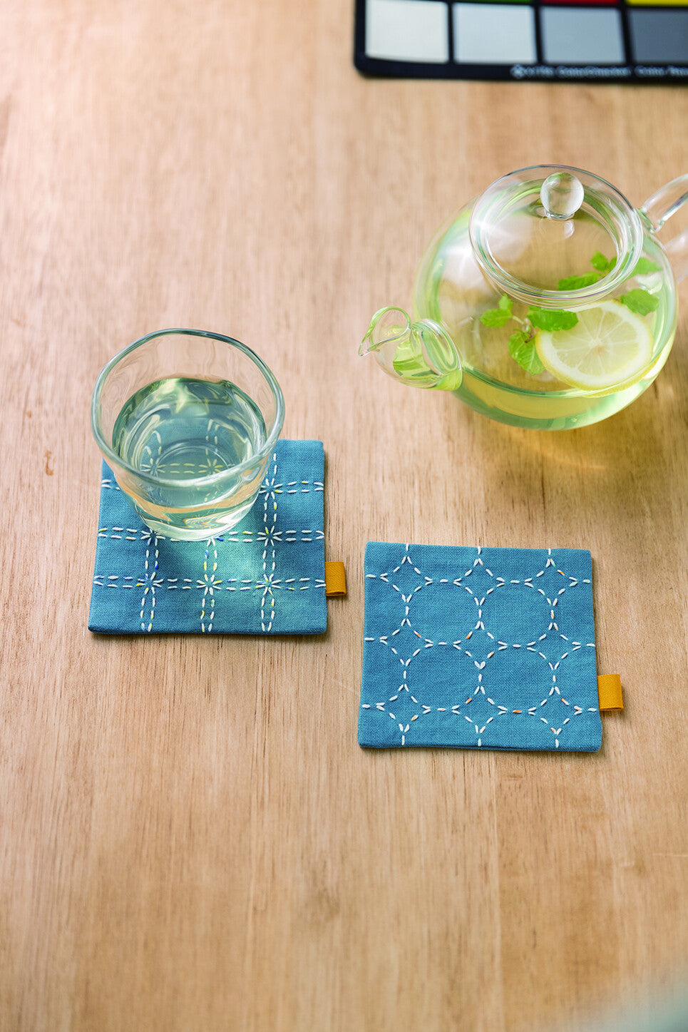 DIY Two coaster sashiko kit