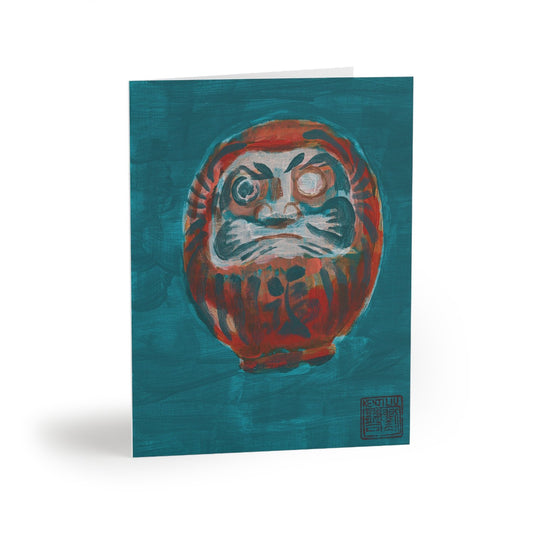 Daruma Greeting Card