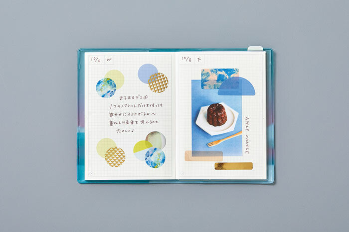 Coffret Cosmetic Motif Film Sticker - Square