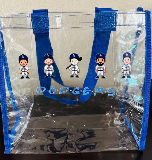 Dodgers Clear Stadium Bag