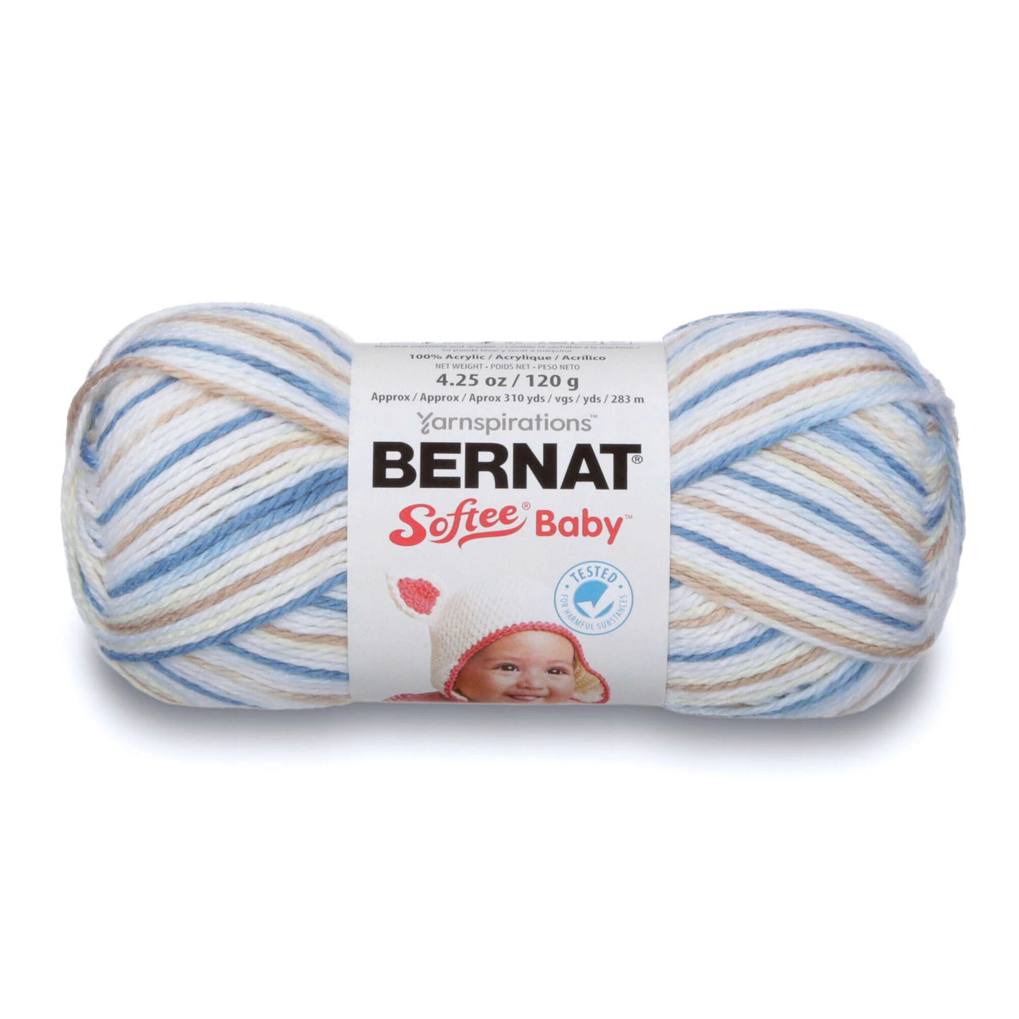 Bernat Softee Baby Yarn, 4.25 oz - Little Boy Blue