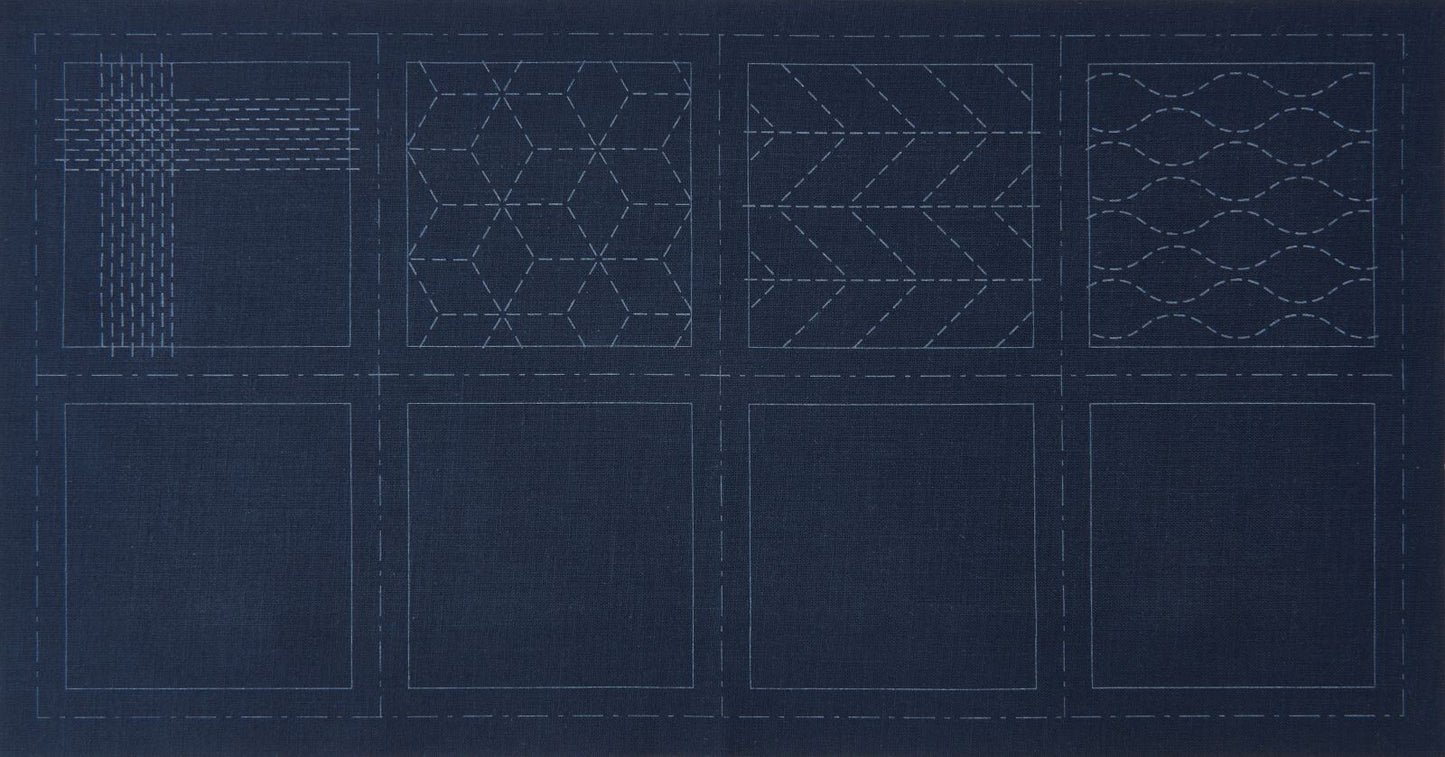 Sashiko Pattern Coaster (4 coasters)