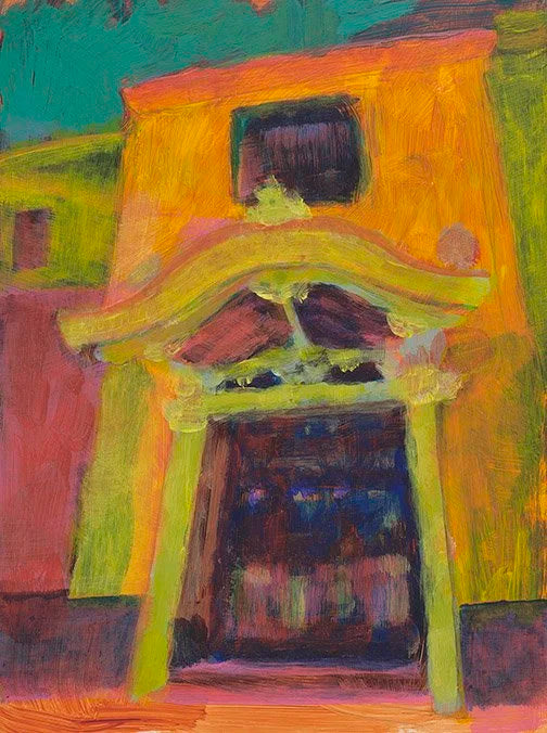 Kenji Liu Print - Old Nishi