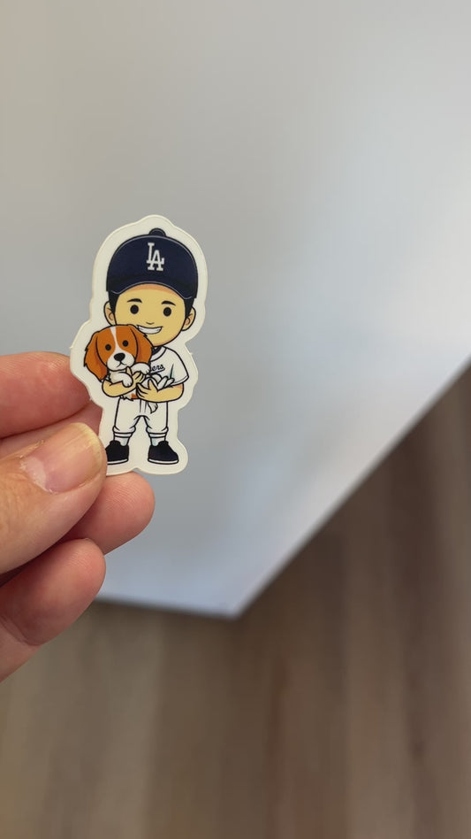 Dodgers Stickers by DesignsbySetsumi