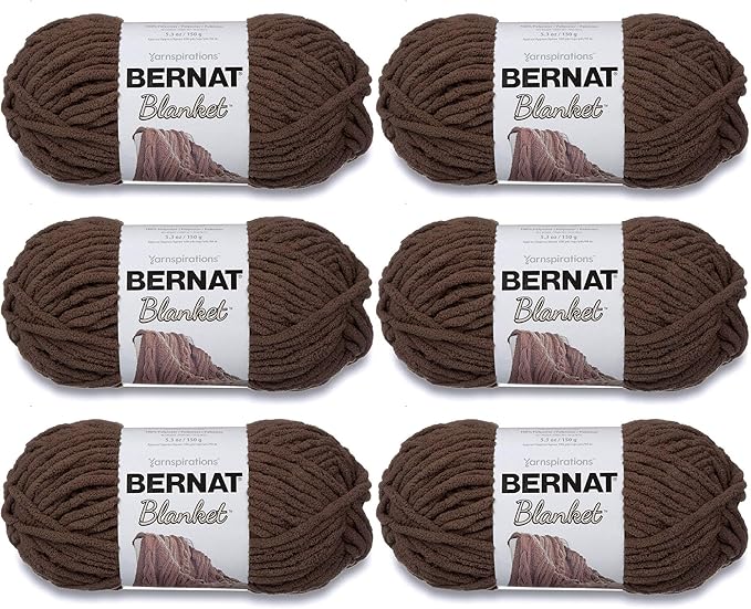 Bernat Blanket Superbulky, 5.3 oz - Taupe