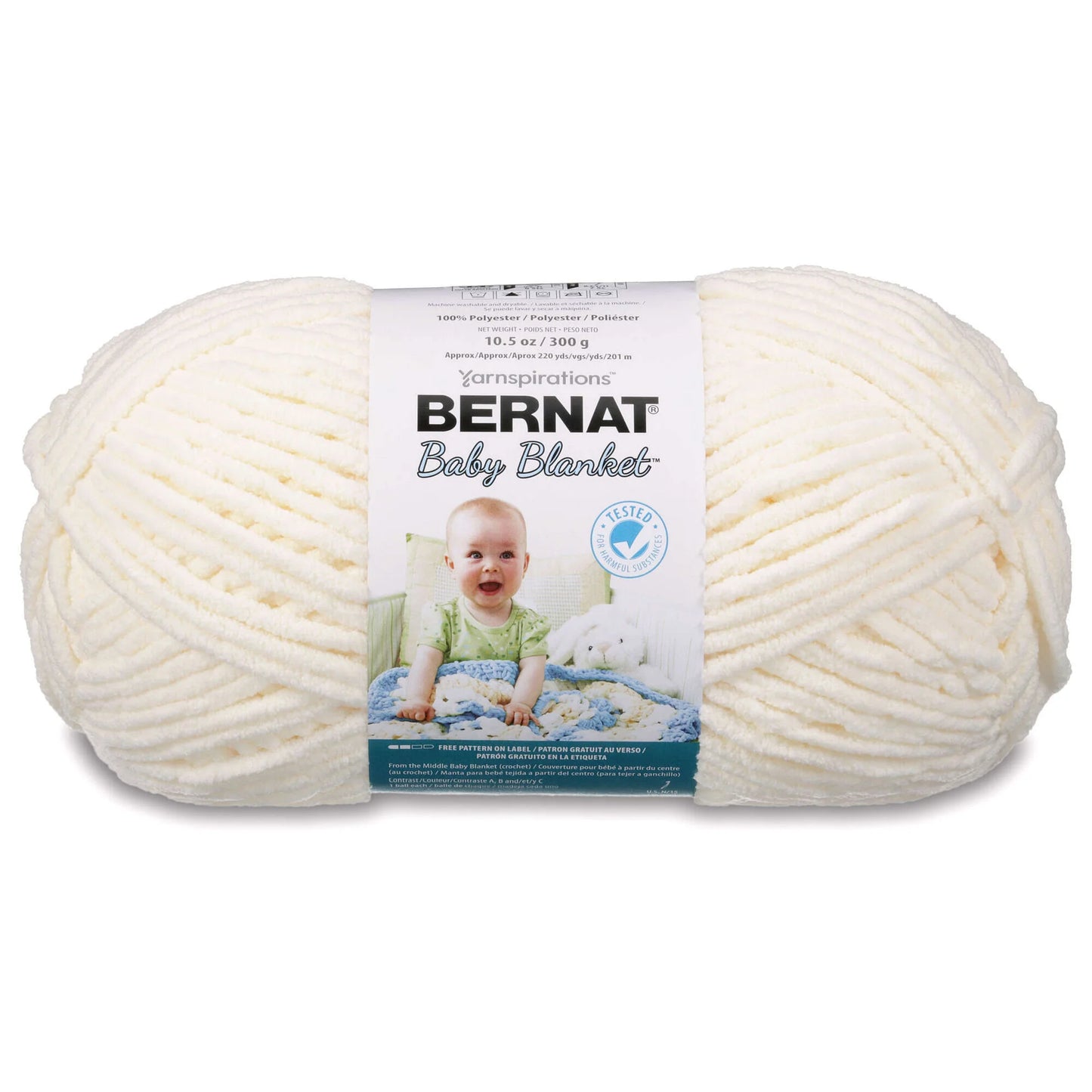 Bernat Baby Blanket Superbulky - Vanilla