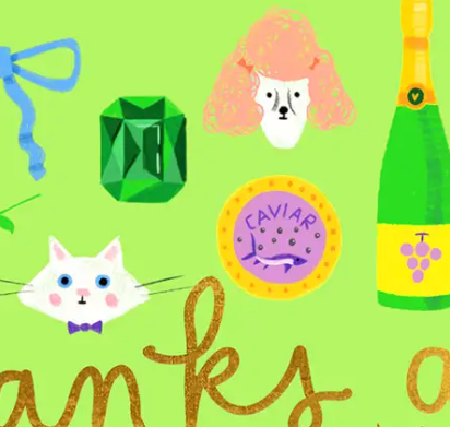 FANCY PANTS - Everyday Greeting Card