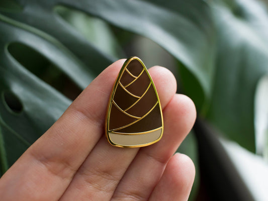 Bamboo Shoot Enamel Pin