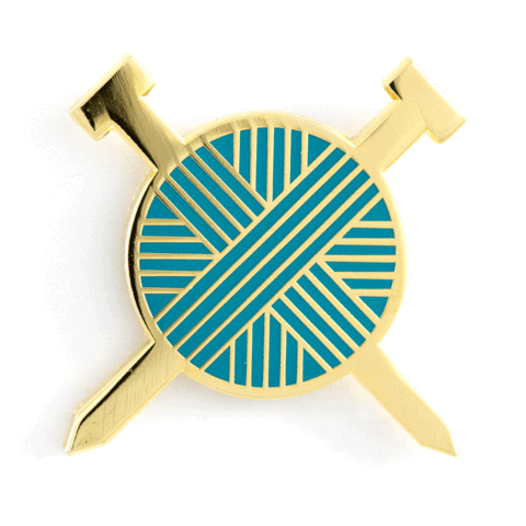 Yarn Ball Enamel Pin