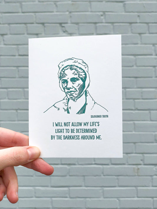 Sojourner Truth card