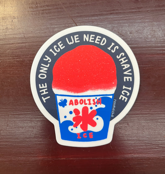 Shave Ice Sticker
