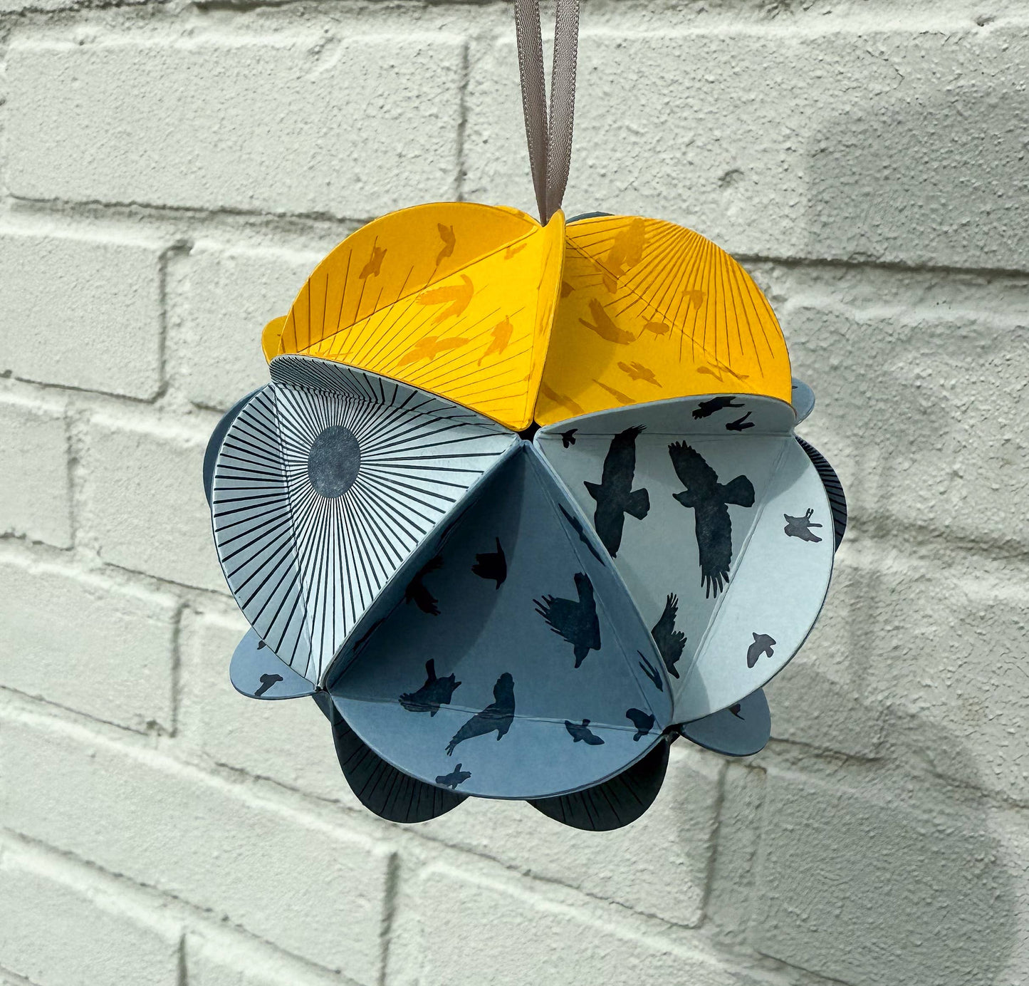 Icosahedron DIY ornament kit - winter solstice