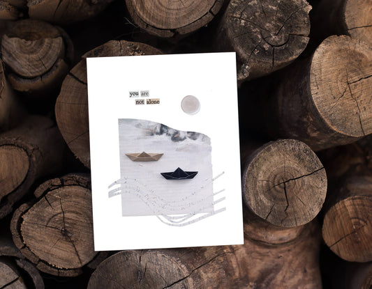 You Are Not Alone | Thinking of You Comfort Collage Card
