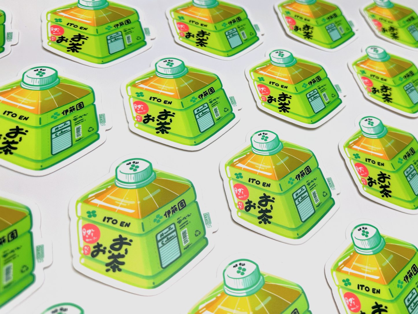 Green Tea Sticker